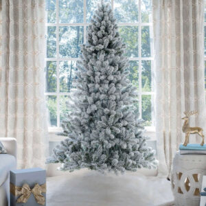 7' Prince Flock® Artificial Christmas Tree Unlit