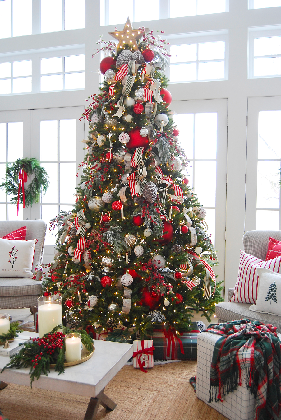 9' King Fraser Fir Artificial Christmas Tree Unlit - Image 5