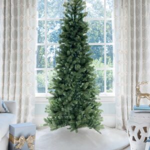 10' King Douglas Fir Slim Artificial Christmas Tree Unlit
