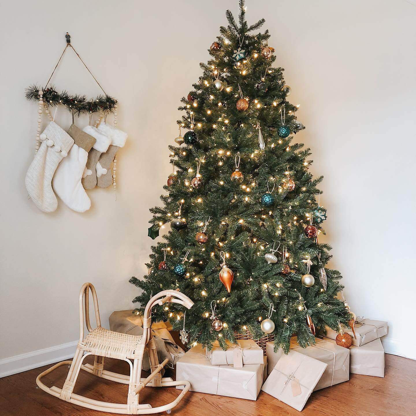 8' Hancock Spruce Artificial Christmas Tree Unlit - Image 2