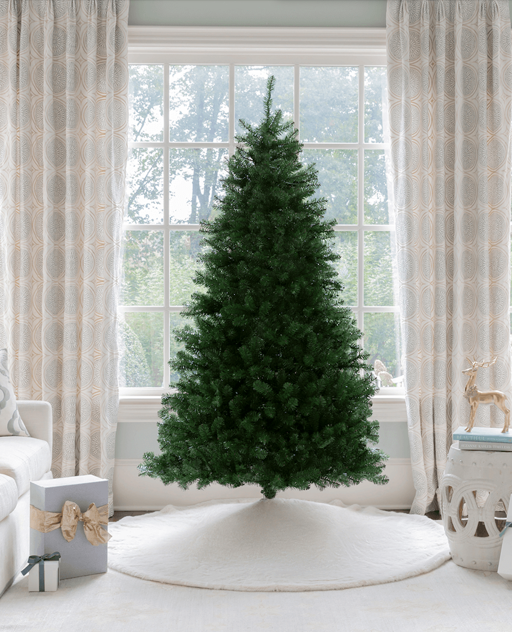 7' Hancock Spruce Tree 450 Warm White LED Lights OPEN BOX - FINAL SALE - Image 2