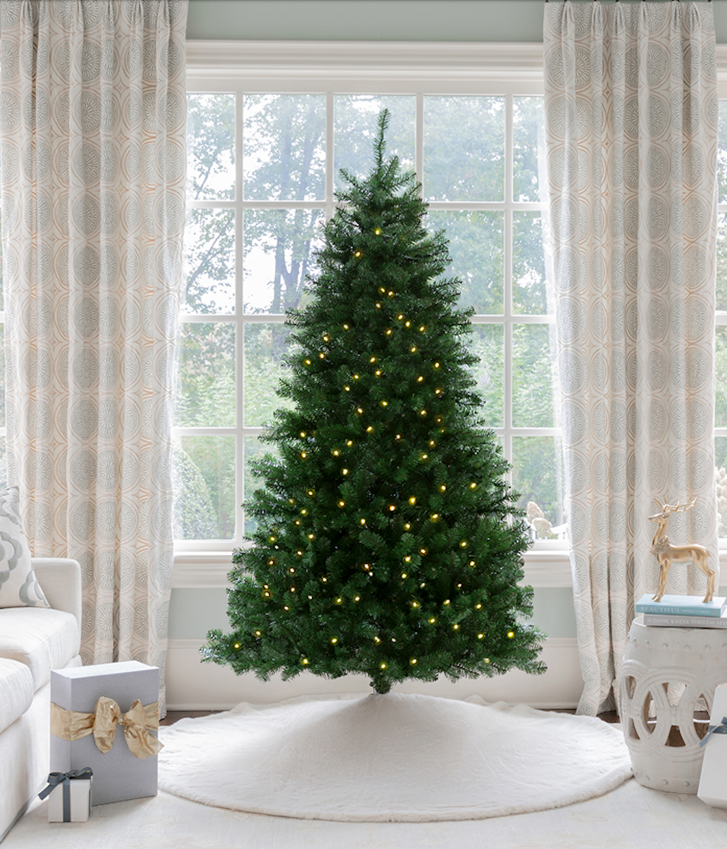 7' Hancock Spruce Tree 450 Warm White LED Lights OPEN BOX - FINAL SALE
