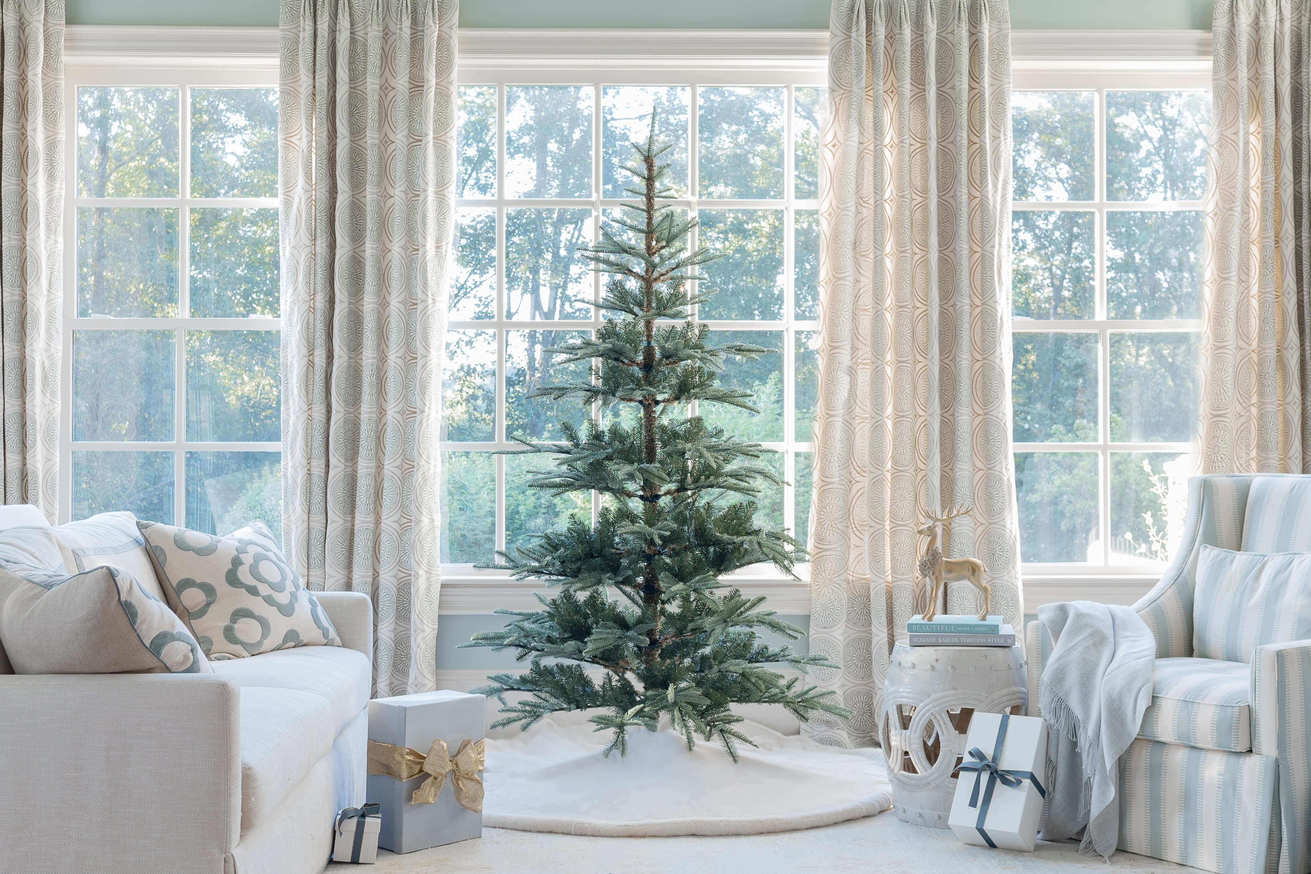 7' King Noble Fir Tree Unlit - OPEN BOX - FINAL SALE - Image 2
