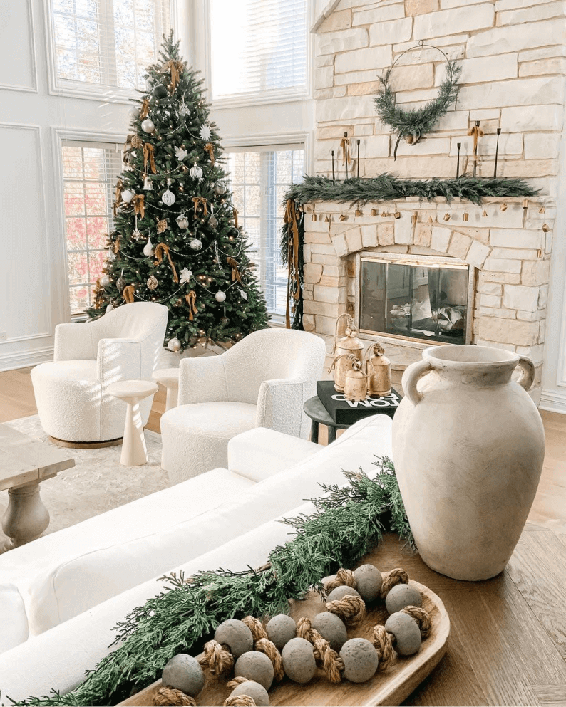 12' King Fraser Fir Tree 2300 Warm White & Multi-Color LED Lights - OPEN BOX - FINAL SALE - Image 7