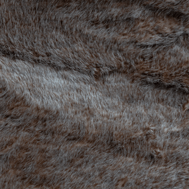 72" King Granite Faux Fur Tree Skirt - Image 4