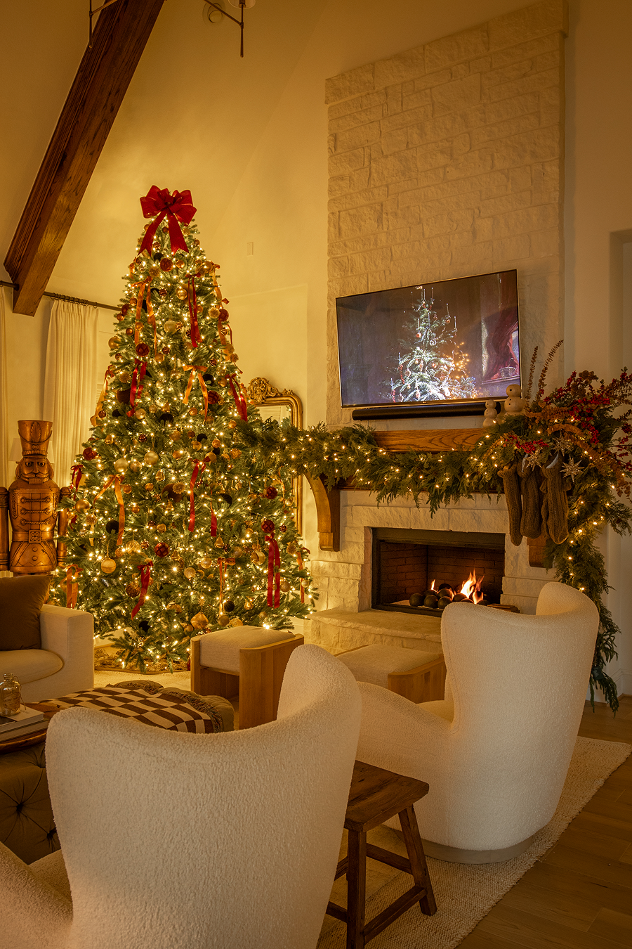 7.5' King Fraser Fir Artificial Christmas Tree Unlit - Image 5