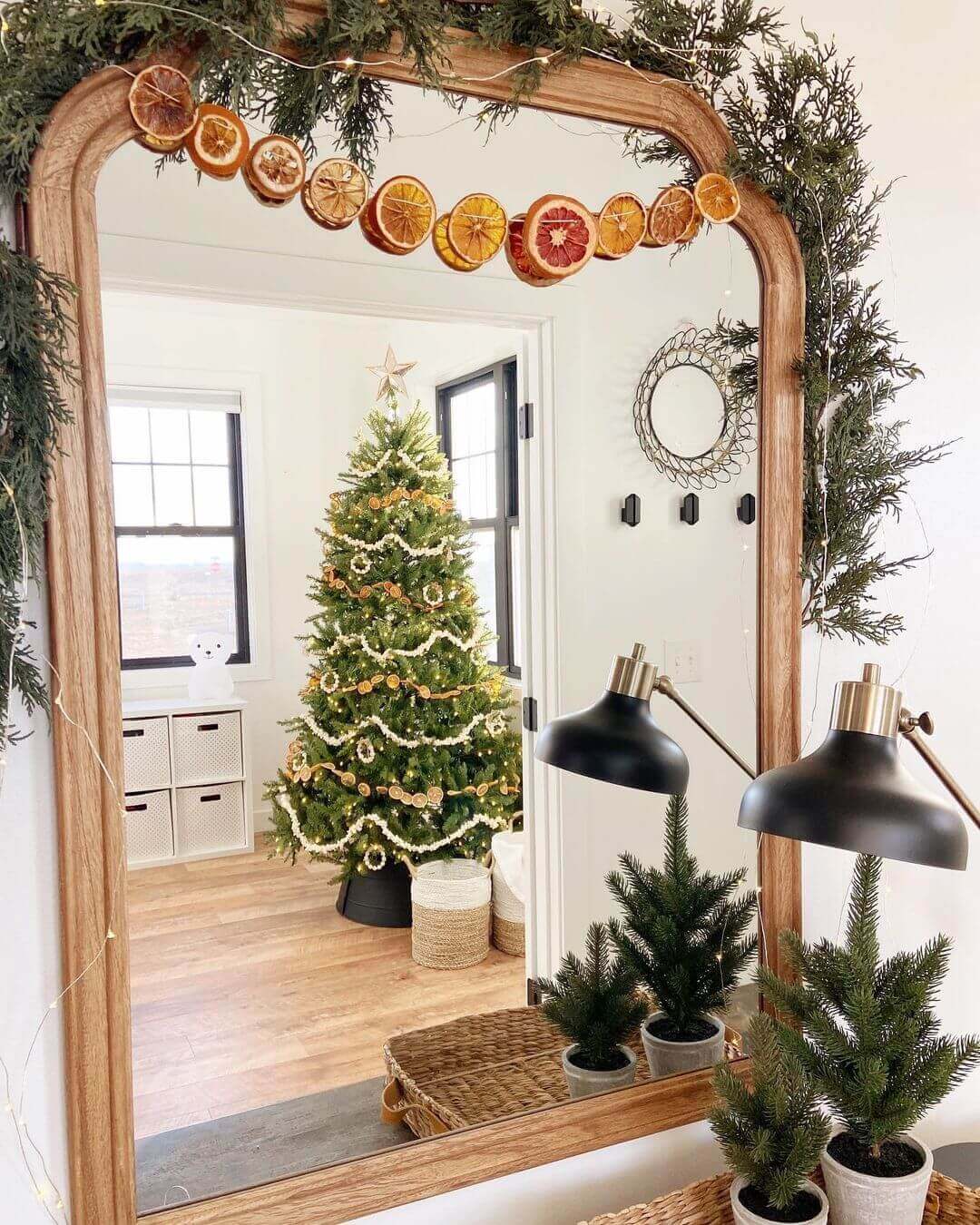 7.5' Yorkshire Fir Tree with Warm White LED Lights - OPEN BOX - FINAL SALE - Image 3