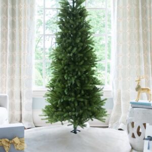 10' King Fraser Fir Slim Artificial Christmas Tree Unlit