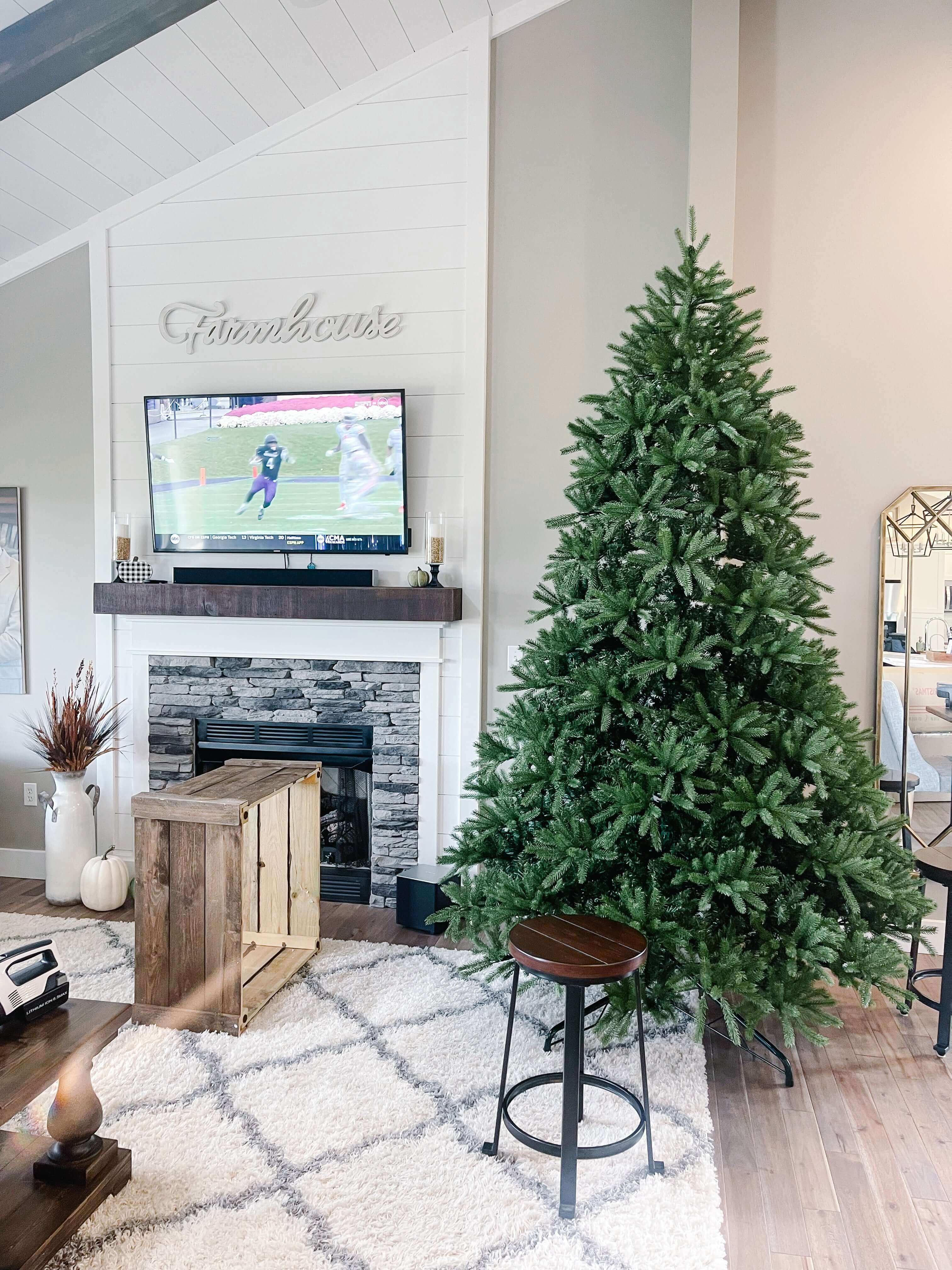 12' King Fraser Fir Tree 2300 Warm White & Multi-Color LED Lights - OPEN BOX - FINAL SALE - Image 17