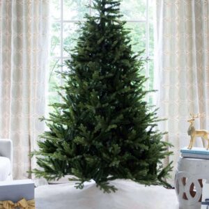 9' Scarlet Fir Tree Unlit - OPEN BOX - FINAL SALE