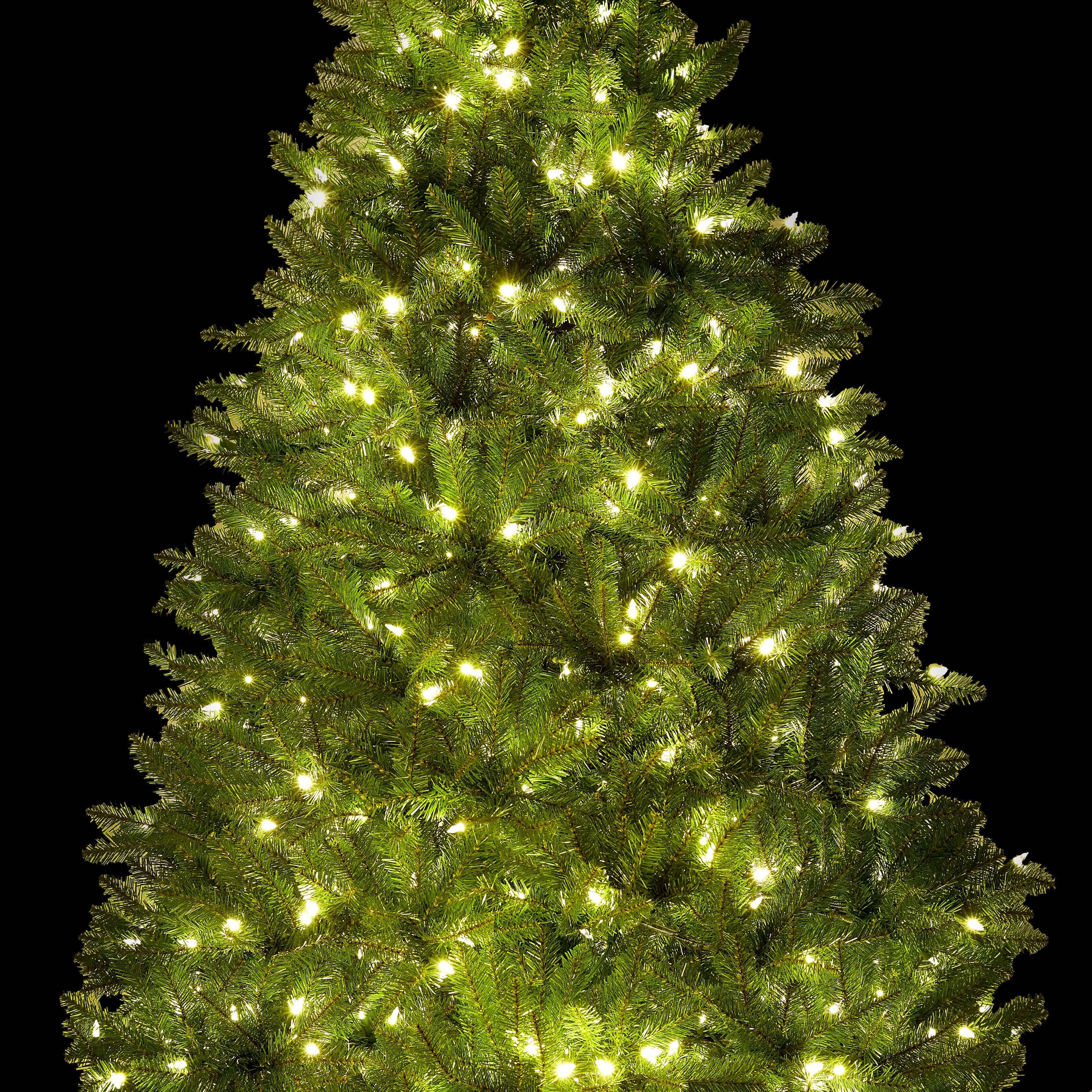 7.5' Yorkshire Fir Tree with Warm White LED Lights - OPEN BOX - FINAL SALE - Image 7