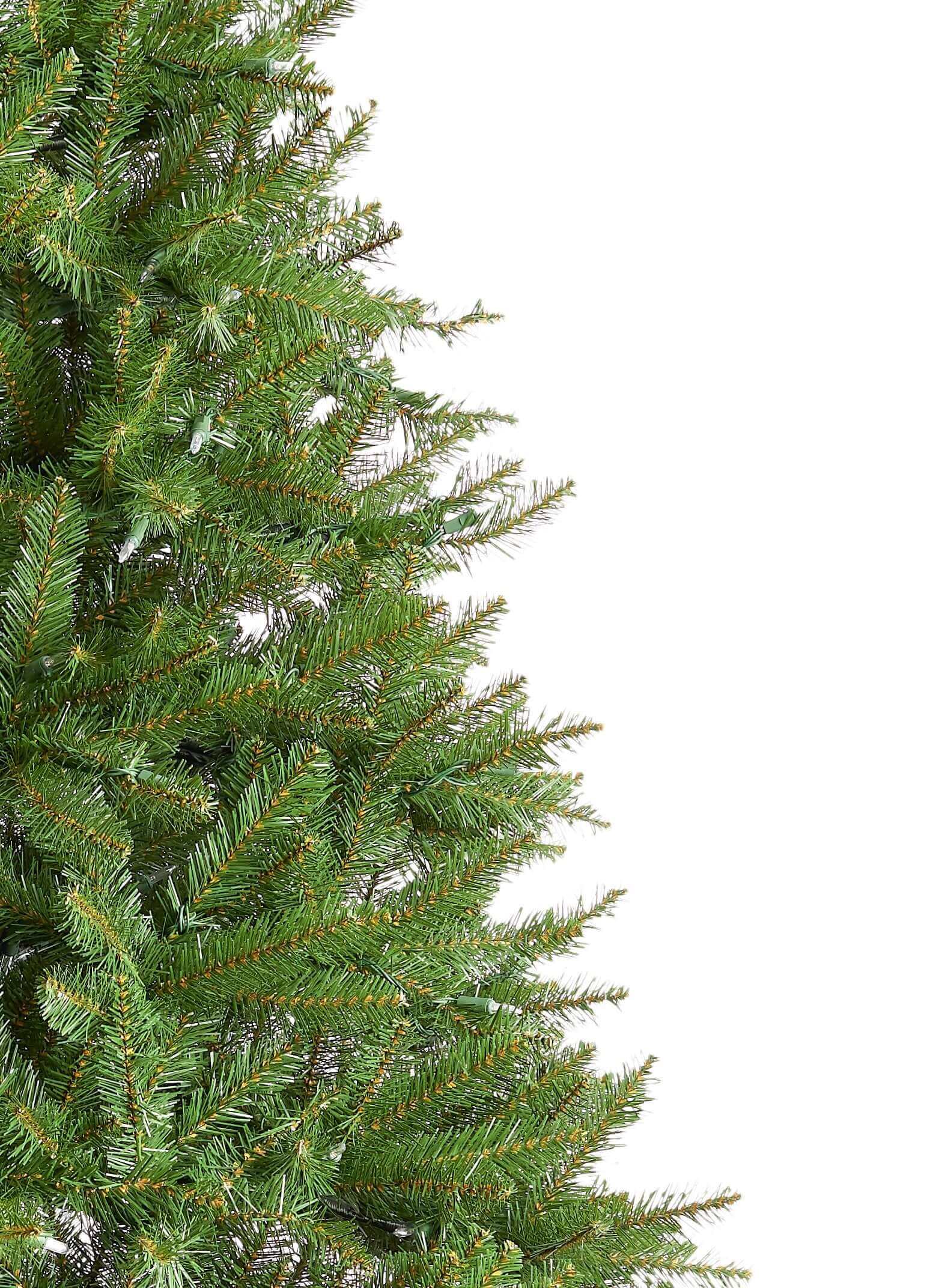 7.5' Yorkshire Fir Tree with Warm White LED Lights - OPEN BOX - FINAL SALE - Image 6
